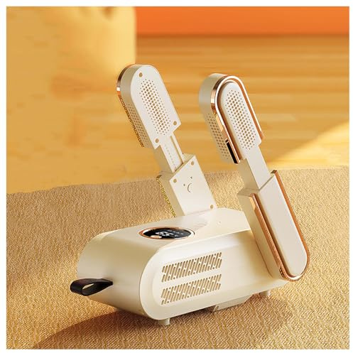 Shoe Dryer Foldable, Football Boot Dryer Foldable Expandable with Blu-Ray/3 Modes Timer, Boot Dryer Foldable Portable Boot Dryer for Different Types of Footwear