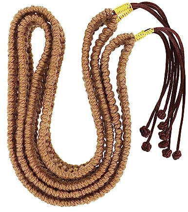Homoyoyo 17in Trommel Dekorative Seil Einfassung Vintage Handgemachte Ethereal Trommel Seil Für Künstlerische Dekoration
