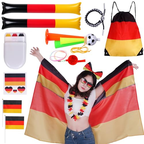 CoolChange Großes Deutschland Fan Paket zur Fußball EM 2024 | 11-teilig