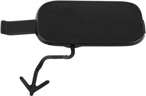 QXWRLD Hakenösenkappe Hakenabdeckung 71104T7A000ZE Schwarz Stoßstange Abschleppen Autozubehör Kunststoff, for, HR-V 2016–2018 Stoßstangen-Abschleppösenabdeckung