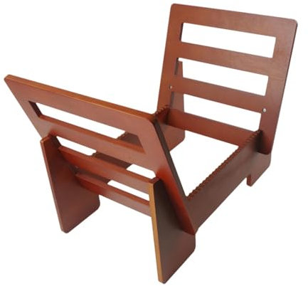 F Fityle Schallplattenständer, Schallplattenaufbewahrungs Organizer für LP Sammler, Dekorativ, Tisch Schallplattenhalter für Und Schallplatten, Style A
