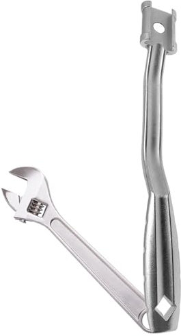 Open End Wrench Extender, 1/2 Inch Wrench Extender, Multipurpose Wrench Adaptor, Torque Amplifier Tool, Wrench Extension Adaptor, Ergonomic Wrench Extender, Open End Wrench Extension, Wrench Extender