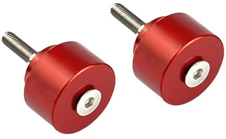 harayaa Aluminium Lenkerstopfen für CUB, Rot
