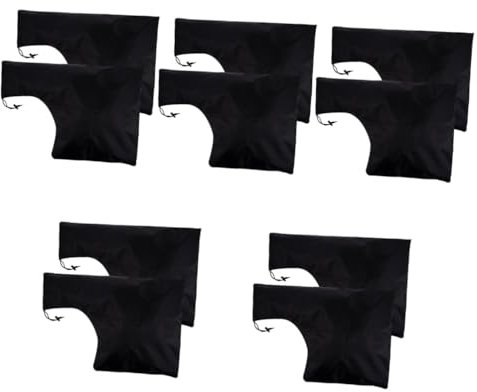 Toddmomy 10pcs Garden Blower Vacuum Bag Leaf Collection Pouch Capacity Easy Storage