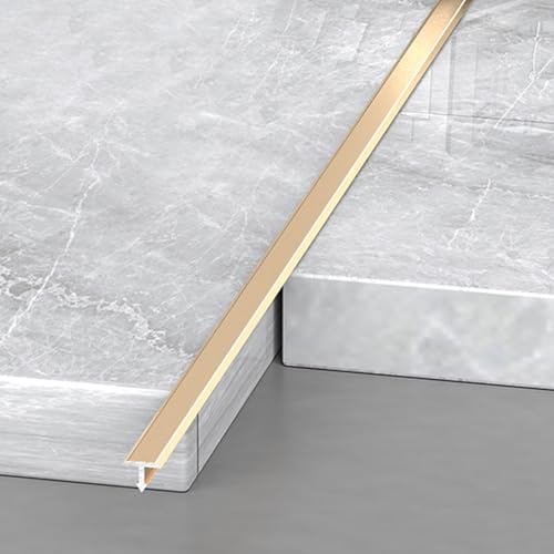 Striscia di giunzione per soglia della porta e pavimentazione, finitura di transizione piatta extra stretta, striscia di giunzione in alluminio metallico