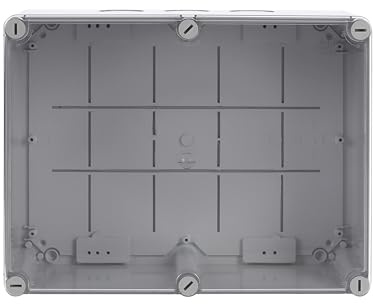 ABB IP65 Junction Box • Fully Dust Sealed Enclosure • Waterproof Electric Cable Connector Unit • Shockproof Adaptable Indoor/Outdoor Box • 310 x 240 x 110mm