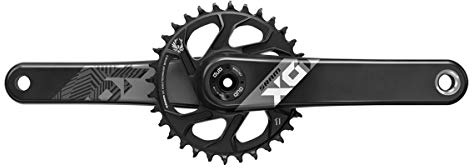 Sram X01 Eagle Fat Bike Kurbelgarnitur schwarz 175mm