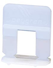 Zuglaschen Nivelliersystem Peygran 1mm weiß 100 Stück