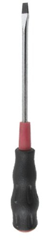 Aexit Outil de tournevis plat à tête plate 4mm avec poignée revêtue de caoutchouc OZ635462X739177V