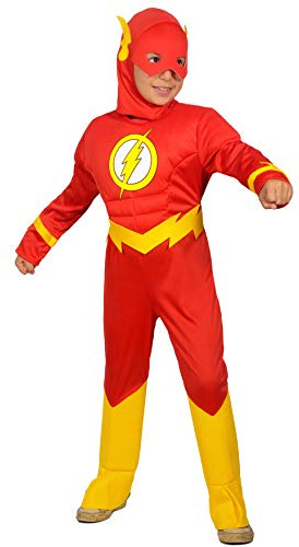 Ciao- The Flash costume travestimento bambino originale DC Comics con muscoli imbottiti
