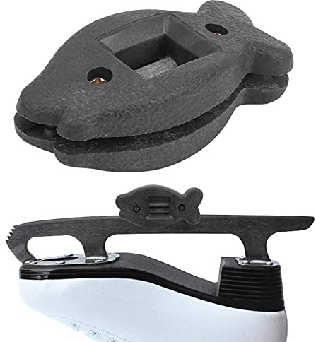 Alomejor Schlittschuh Kanten Messerschärfer Hockey Skate Schärfer Slide Schlittschuhe Eishockey Schuhe Skate Hohlschliff Kufenschärfer