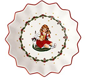 Villeroy & Boch 14-8332-3678 Plato para Galletas, 0.15 litros, Porcelain, carbón