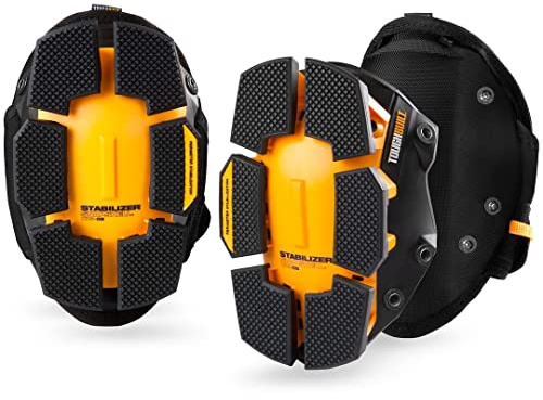 ToughBuilt - GelFit Stabilizer Professional Knee Pads - Comfortable Gel Cushion & Heavy Duty Foam Padding, Strong Adjustable Straps - (TB-KP-G205-UK)