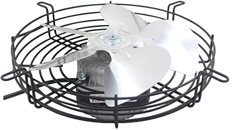 Motor ventilador condensador con rejilla protector 230v refrigeración frigorifico congelador frigo extractor axial evaporador (40w 225m Diametro Esterno)