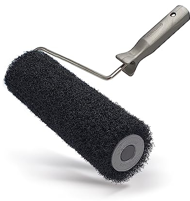 Boldrini Rullo per applicazione stucco. PROFESSIONALE completo di manico, cm 30 MADE IN ITALY