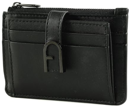 Furla Kreditkartenetui Flow Schwarz (WP00403-BX2045-O6000-1-007), Schwarz , S, Zeitgenössisch