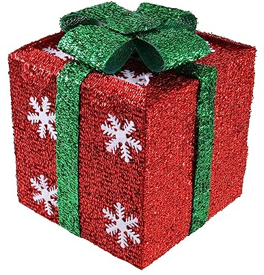 Caja Decoración de tiendas decoración del árbol de navidad bolsa de nochebuena decoración navideña de chimenea ornamento decoraciones objetos decorativos Decorar rojo