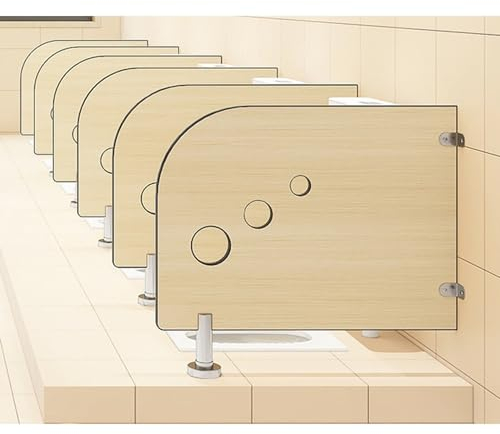 Trennwände,bodenstehende Urinal-Schallwand Für Kindergarten,Urinal-Trennwand,WC Trennwand,vorwandelement Wc,urinal-wc-trennwand, Schule/Kindergarten/Einkaufszentrum/öffentlicher Ort ( Color : 60*60cm