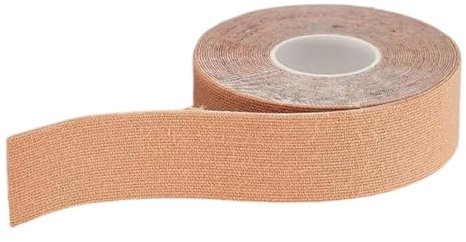 Kinesiology Tape, Strap Bande Kinesiologie, Bande de kinésiologie de sport pour les muscles, 2.5cm x 5m, Kinesiotape pour Genou Articulations et Maintien Musculaire