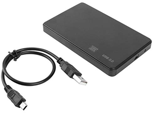 Custodia SSD da 2,5 pollici a adattatore USB 2.0, scatola da 6 Gbps, supporto per disco rigido, 2 dischi