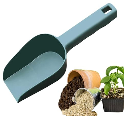 Sghtil Petite Pelle de Jardin | Pelle à Main avec poignée Ergonomique – Outils de Jardinage antidérapants pour Un Travail de Jardin
