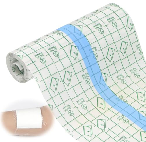 BEASAFY Pellicola per tatuaggi 15 cm x 2 m, cerotto per tatuaggi impermeabile, Second Skin Rivestimento protettivo trasparente e traspirante per la pelle tatuata