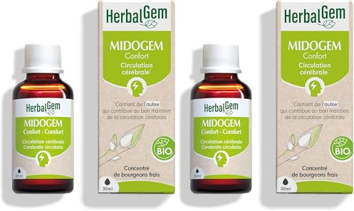 HerbalGem Midogem Confort Bio 30 ml (Lot de 2)