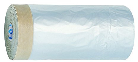 30 x 33 Meter STORCH CQ Folie mit Papier-Klebeband Set Maskerband Masker Tape Breite 140cm