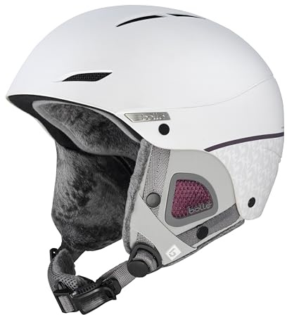 bollé - JULIET White Pearl Matte S 52-54cm, Skidhjälm, Medium, Dam