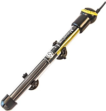 Guanyumeixin Chauffage pour Aquarium Thermocontrol,Incassable Verre Thermoplongeur pour Aquariophilie,Réchauffeur thermostatique réglable,Convient pour mer et d'eau Douce,100-300 l(300 W)