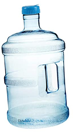 perfk Botella dispensadora de Agua Espesada, Jarra de galón, contenedor de Barril de Agua con asa, de Barril de Agua Mineral para