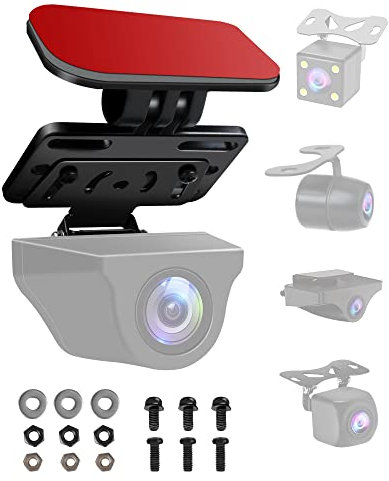 【No Drilling】Rear Window Bracket for Most Dash Cams - Easy Install, 180° Angle Adjustment, Reverse Camera Inside the Car