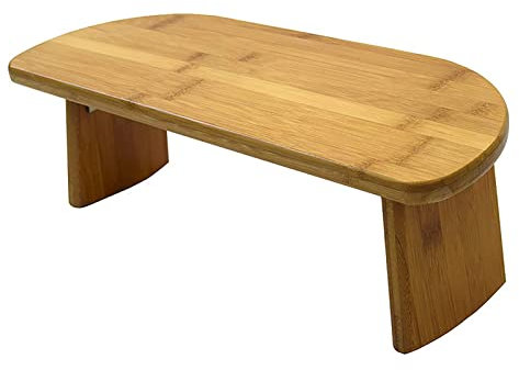 JYCCH Tragbare Meditationsbank, faltbar mit Tragetasche, aus 100% Bio-Bambus, ergonomischer Meditationshocker, perfekt für tiefere und längere Meditation