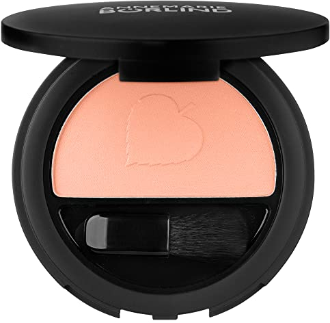 ANNEMARIE BÖRLIND TEINT EFFECTIVE NATURAL BEAUTY Powder Blush Glowy Peach (5 g) - Mit Marulaöl und Hyaluronsäure für einen Natürlichen Glow und Nachhaltige Pflege, Vegan