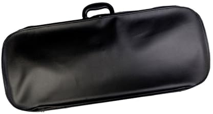 Violinkoffer Rucksack Geigenkasten Aus Schwarzem Leder Doppelter Geigenkasten Doppelter Geigenkasten Vierbogen-Geigenkasten Bratschenkasten(4/4-3/4)