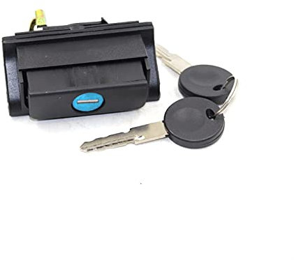 MEXWLOP Autoteile Heckklappen-Kofferraum-Kofferraum-Handschließzylinder mit Schlüsseln, for VW, for Golf Mk3 III 1991–1997, for Polo, Classic 1994–1997 OE 1H6827571E