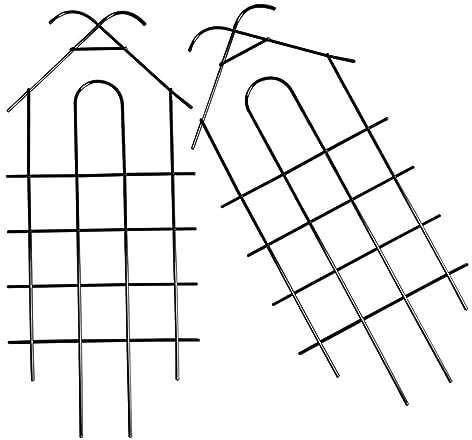 UPKOCH Traliccio Rampicante da Giardino 2 Pezzi Supporto per Piante Verdi 20x50 Cm Robusto per Patio Prato e Cortile Uso Esterno