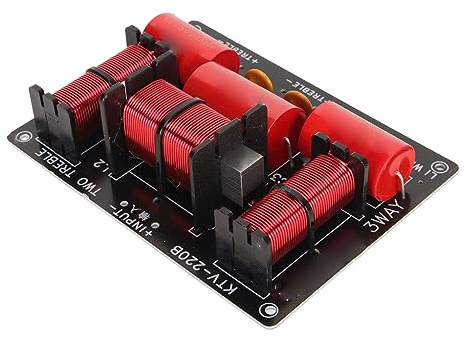 CFTGIW Filtro Crossover a 3 Vie Divisore di Frequenza PCB Professionale per Bassi Alti per Altoparlanti KTV 250 W Ragionevolmente Grandi i Punti in Cui PCB 3 Prestazioni Superiori è il Filtro su Vie