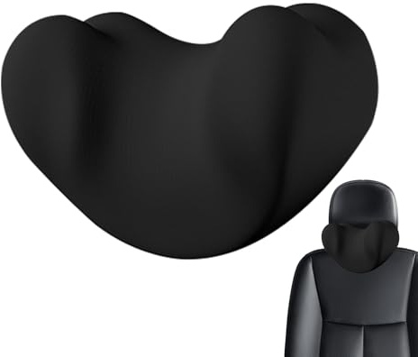 Nackenkissen Für Autositze Herzförmige Atmungsaktive Bequeme Ergonomische | Fahrzeug Komfort Nackenstütze Für Auto SUV LKW Zuhause Büro Reisemobil