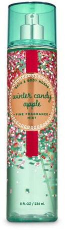 Bath & Body Works WINTER CANDY APPLE Holiday Traditions Fine Fragrance Mist 8 oz / 236 mL