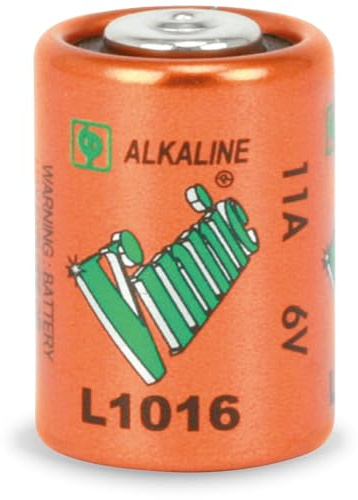 Vinnic 1,5 V, Piles alcalines, Mini, 11 A / MN11 / L1016F, Piles pour télécommande de Voiture, 1 pièce