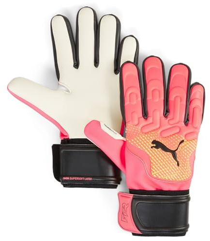 PUMA Future Match NC Torwarthandschuhe, Erwachsene, Unisex, Gelb Blaze Black (Mehrfarbig), 7