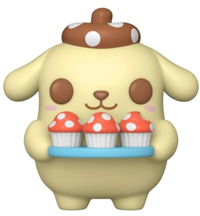 Funko Pop! Sanrio: Hello Kitty und Seine Freunde - Pompompurin mit Tablett (Exc), Sammelfigur aus Vinyl - 73607