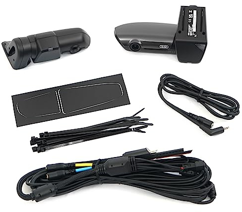 Audi 4K0063511A Umfeldkamera Dashcam Universal Traffic Recorder 2.0 Front- und Hecksystem [Hinweis: fahrzeugspezifischer Leitungssatz separat zu erwerben!]