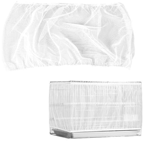 VAEIORP 1 pcs Vogelkäfig Abdeckung Vogelkäfig Samenfänger Vogelkäfig Schutznetz Papageiennetz Käfiggewebe