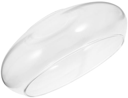 VANZACK Tanque Betta Macetero De Vidrio Cuenco De Burbujas De Vidrio Florero De Cristal Macetero Hidropónico Contenedor Floral Pecera Vela Flotante Cuenco Redondo Terrario Pantalla