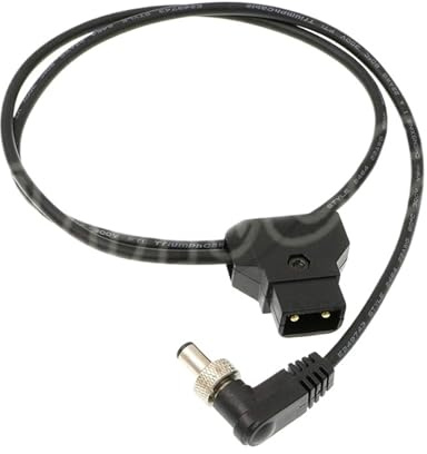D-TAP auf DC2.1 Schrauben für Videogeräte PIX-E7/PIX-E5, ATOM~S Monitor Netzkabel, Lectrosonics Venue VR IFB Stromkabel (90 cm)