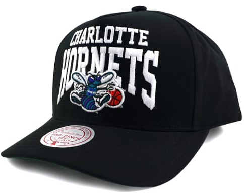 Mitchell & Ness NBA Big Time Pro Snapback Cap Charlotte Hornets Black