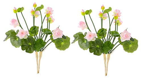 MUSISALY Künstliche Blumen Aus Seide Heimdekoration Mini-blumenarrangement Für Zimmer Leichte Seidenblumen Für Büro Tischdekoration 2 Stück
