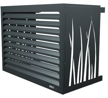 Cache climatiseur DECOAirco Anthracite - Taille S (H70, L90, P50-65cm)